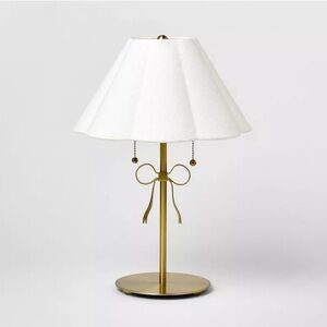 Stick Lamp with Bow Brass - Threshold Studio McGee Target Spring 2025 NEW IN BOX